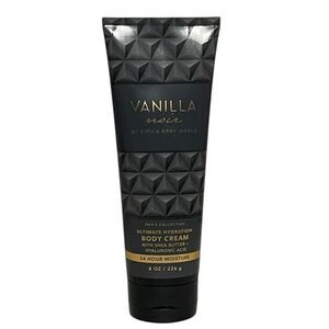Bath & Body Works Vanilla Noir Body Cream 8 Oz Men Collection Hydration New